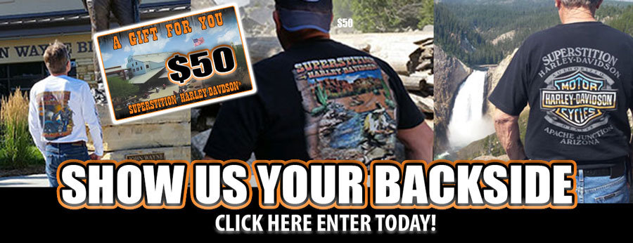 Show us your backside this Bike Week 2021