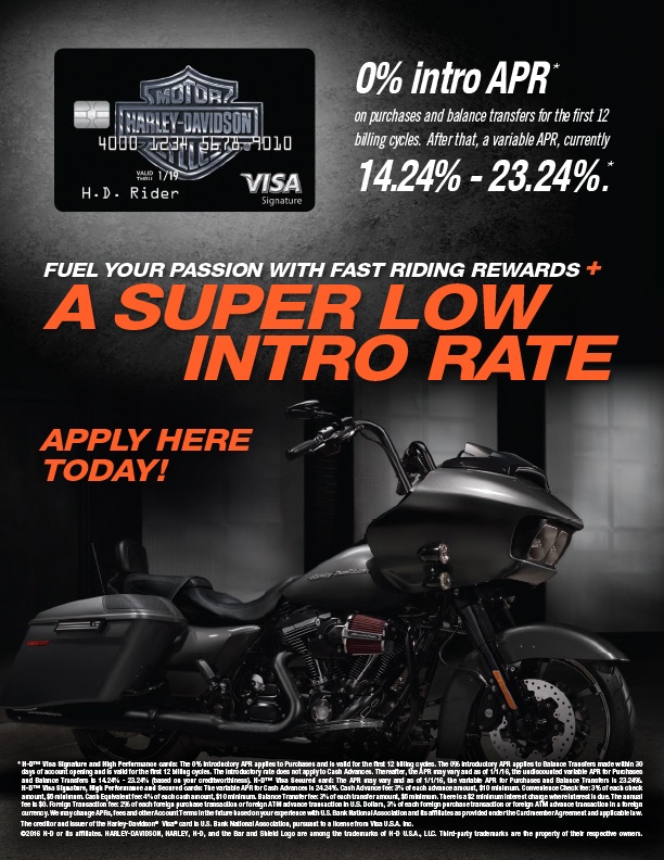 Apply to the H-D® Visa Today