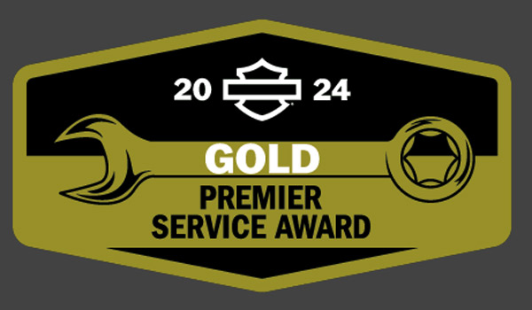 2024 Harley-Davidson® Gold Service Award